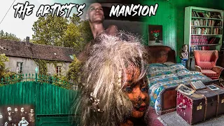 MOST INCREDIBLE abandoned French Artist's MANSION | Thousands of paintings were left!