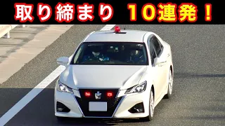 【超スッキリ１０連発‼️】2023年上半期 取り締まりベスト10‼️ [覆面パトカー 白バイ DQN]