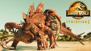 Atrociraptor Pack Hunting vs Herbivores + Flying Reptiles | Jurassic World Evolution 2 Malta DLC