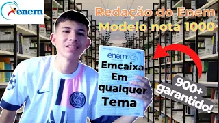 Meu MODELO de REDAÇÃO nota 1000 para o ENEM | Garanta os 900+ na Redação do enem