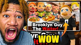 SML Movie: Brooklyn Guy The Waiter! REACTION