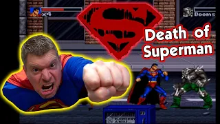 Death of SUPERMAN - DC Comics SNES & Genesis Video Game Review (The Irate Gamer)