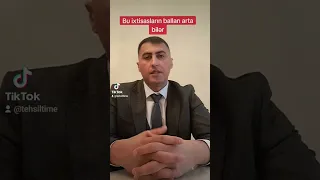 Bu ixtisaslarda ballar artımı ola bilər