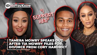 Tamera Mowry Speaks Out After Tia Mowry Files For Divorce From Cory Hardrict | TSR SoYouKnow