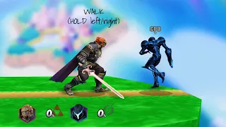 PROJECT M EX REMIX 0.95 B SWORD GANONDORF MOVESET SHOWCASE