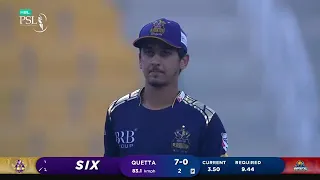 Saim Ayub Back 2 Back Sixes Against Karachi Kings In Psl 6.