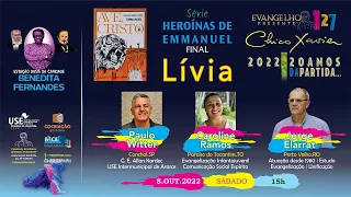 Lívia: Heroína de Emmanuel em Ave, Cristo! | Jorge Elarrat + Caroline Ramos + Paulo Witter | EP #127