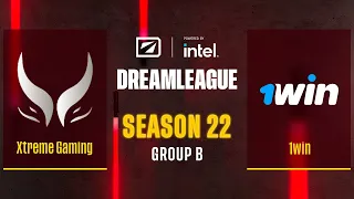 Dota2 - Xtreme Gaming vs 1win - Game 1 - DreamLeague Season 22 - Group B