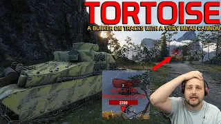 A bunker on tracks with a MEAN cannon! - Tortoise | World of Tanks