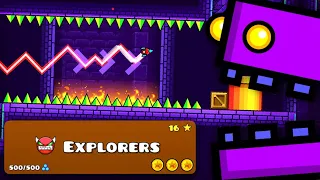 [FANMADE] "Explorers Full Ver." 100% Complete [All Coins] – Geometry Dash 2.2