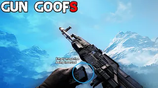 (PC, PS3) Everything wrong with Far Cry 4 guns (Far Cry 4 gun goofs)