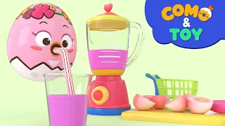 Como | Fruit Blender 2 | Learn colors and words | Cartoon video for kids | Como Kids TV