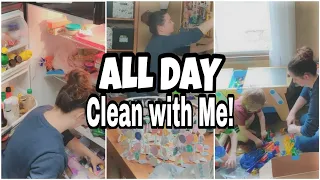 Mobile Home Clean With Me | All Day Cleaning Motivation | Getting it All Done!