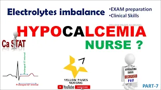 HYPOCALCEMIA : Medical Surgical Nursing