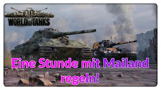 Eine Stunde mit Mailand regeln! (M60, E-50m, Badger) [World of Tanks - Gameplay - Deutsch]