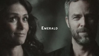 Melissa McCall & Chris Argent | Emerald