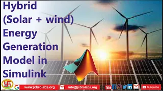 Hybrid (Solar + wind) Energy Generation Model in Simulink .