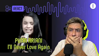 Putri Ariani - I'll Never Love Again | Vocal coach REACTION & ANÁLISE | Rafa Barreiros