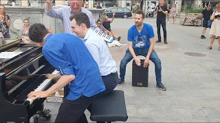 Boogie Woogie Kings rocking the Austrian Public Piano