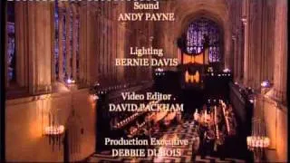 King's College Cambridge 2011 Easter End Credits Symphony No. 1 in D Finale by Vierne