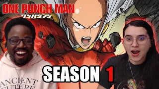 Watching One Punch Man for the First Time — Full Season 1 Reaction