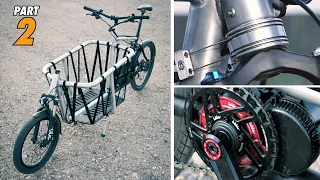 Electric Cargo Bike Build - Finishing the Bike & Test Ride