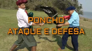 Poncho Ataques e defesas - Esgrima Crioula