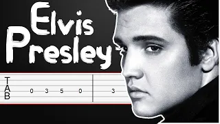 In The Ghetto - Elvis Presley Guitar Tabs, Guitar Tutorial, Guitar Lesson