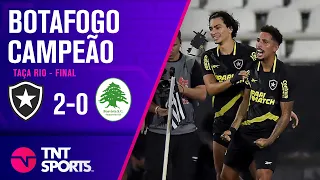 FOGÃO VENCE DE NOVO E É CAMPEÃO DA TAÇA RIO! BOTAFOGO 2 X 0 BOAVISTA