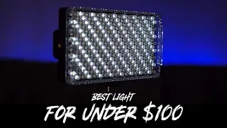 Best LED Video Light for UNDER $100 (Lighting Tutorial Included)