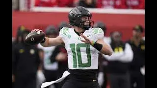 Bo Nix vs Utah 2023