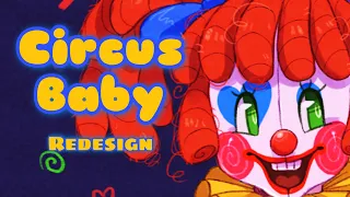 🎈FNaF Circus Baby redesign 🎈 | SPEEDPAINT |