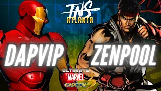UMvC3 Dapvip (Dante X-23 Iron Man) vs Zenpool (Deadpool Ryu Akuma) FT7 Exhibition TNS Atlanta