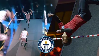 Highest Wall Run Backflip - Guinness World Records