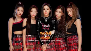 ITZY  - Not Shy x Wannabe (Award Show Performance Concept Rock Version)