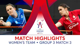 Sabine Winter (GER) vs Zuzanna Wielgos (POL) | WT G3 - Match 3 | #ITTFWorlds2024