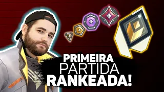 [VALORANT] - MINHA PRIMEIRA PARTIDA RANKEADA !