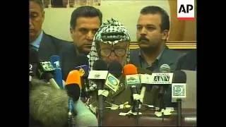 WRAP Palestinian leader Yasser Arafat condemned Friday night's bombing in Tel Aviv