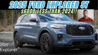 2025 Ford Explorer ,  Ford has a secret that you will like and be surprised about vs 2024 Explorer