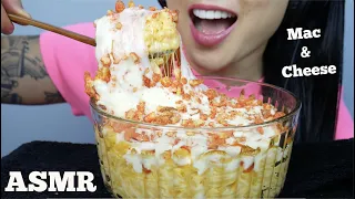 ASMR CHEESY MAC & CHEESE HOT CHEETOS (EATING SOUNDS) NO TALKING | SAS-ASMR