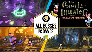 Castle of Illusion: Starring Mickey Mouse Remake – All Bosses / Замок иллюзий Микки Маус – Все Боссы