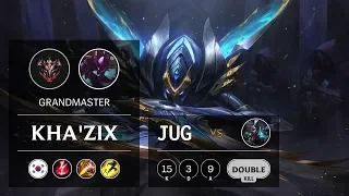 Kha'Zix Jungle vs Ekko - KR Grandmaster Patch 10.2