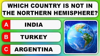 Test Your World Knowledge - 30 Question Geography Quiz Challenge