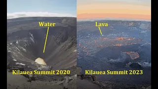 ULTIMATE Kilauea Summit Eruption 3 Year Time Lapse Under 2 Minutes | 7 February 2023 |