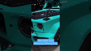 Mercedes G63 Mansory Tiffany Blue