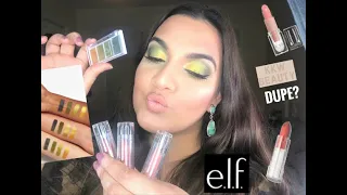 NEW ELF MAKEUP: BITESIZE EYESHADOWS/ SRSLY SATIN LIPSTICKS