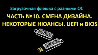 Как сменить картинку заставку флешке. Нюансы #winsetupfromusb 10