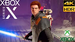 Star Wars Jedi Fallen Order [Xbox Series X 4K HDR Mode] Gameplay