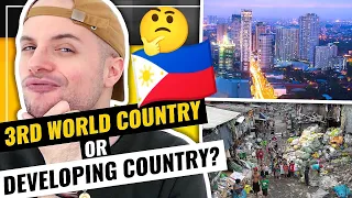 Philippines: A THIRLD WORLD Country? Apparent social inequalities? | HONEST REACTION