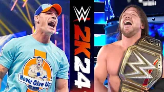 FULL MATCH - AJ Styles vs. John Cena - WWE Championship Match: Royal Rumble 2017 wwe 2024